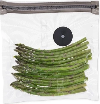 Set qese vakumi CASO Vacu ZIP-Bags MPN 1243 20×23/26×23/26×35 cm transparente, set komplet