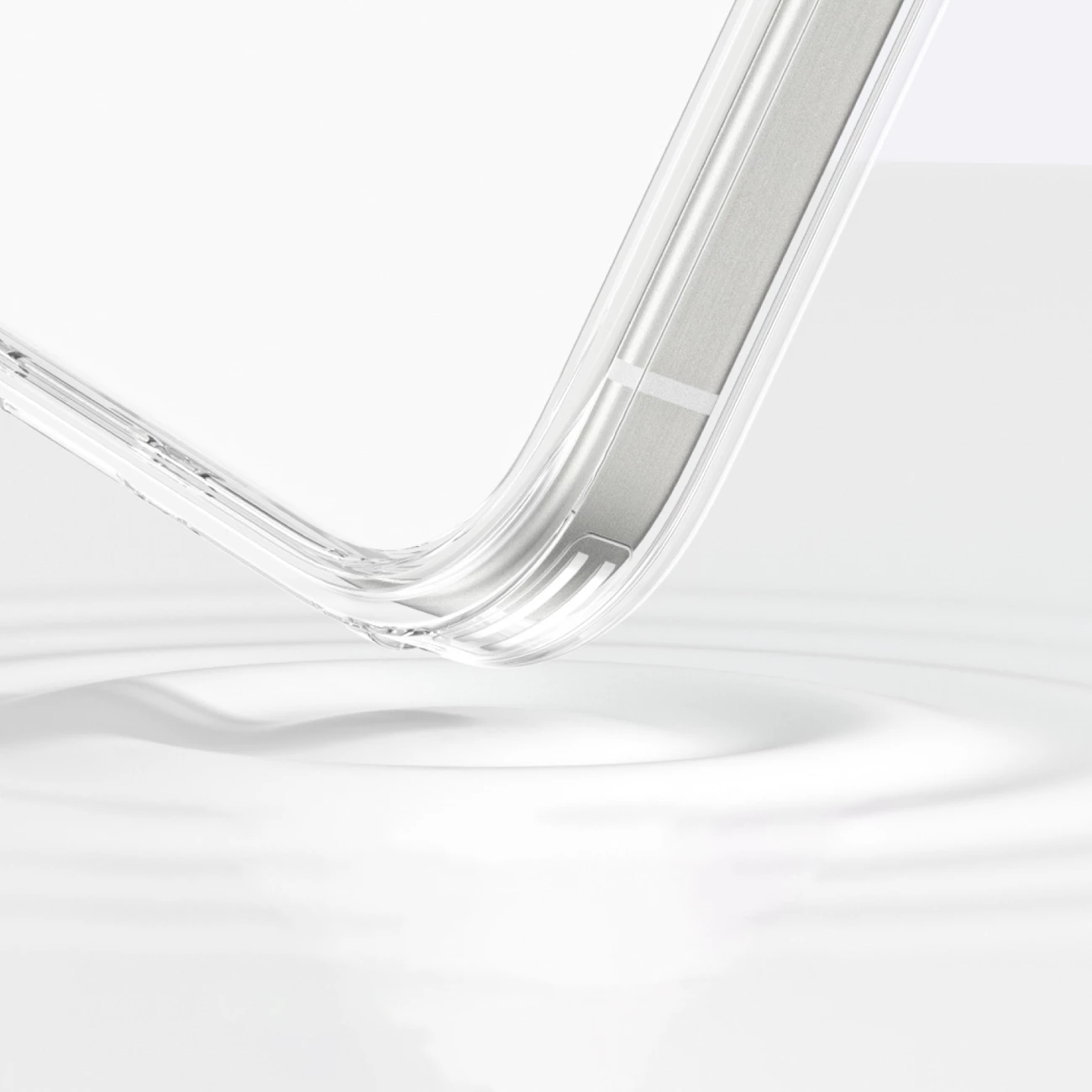 Mbështjellës AmazingThing Minimal për iPhone 16 Plus, silikon, transparent