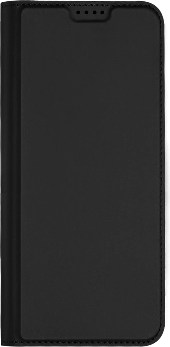 Mbështjellës Dux Ducis Skin Pro për Xiaomi Redmi 11A / Poco C55 / Redmi 12C, me kapak, xhep kartele, funksion standi, i zi