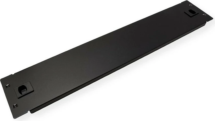 Panel i verbër për rack ROLINE 26.30.0001, 19", 2U, çelik, i zi