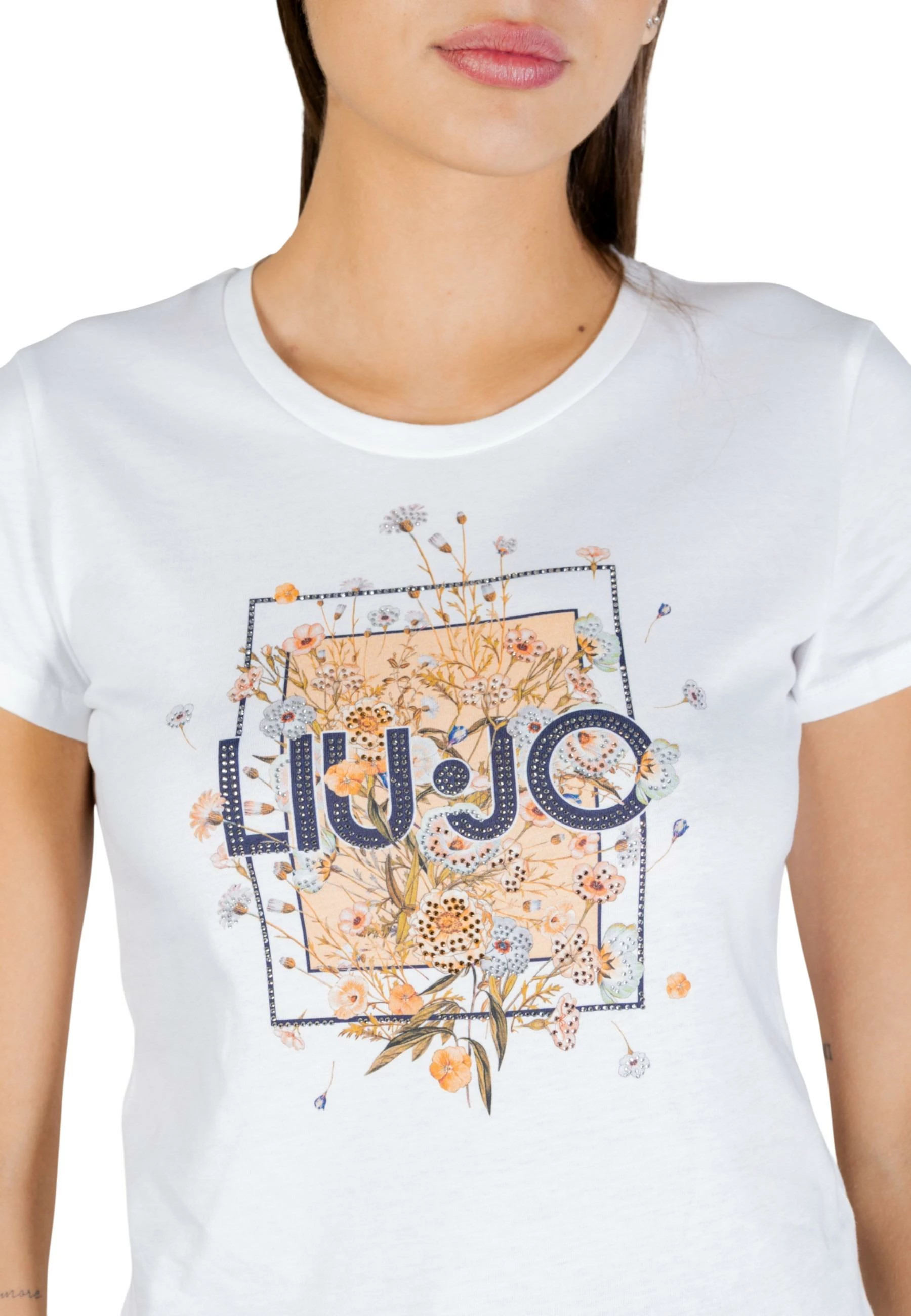 Maicë për femra Liu Jo ECS MODA WA6493 JS923, latte [Madhësia: XS]