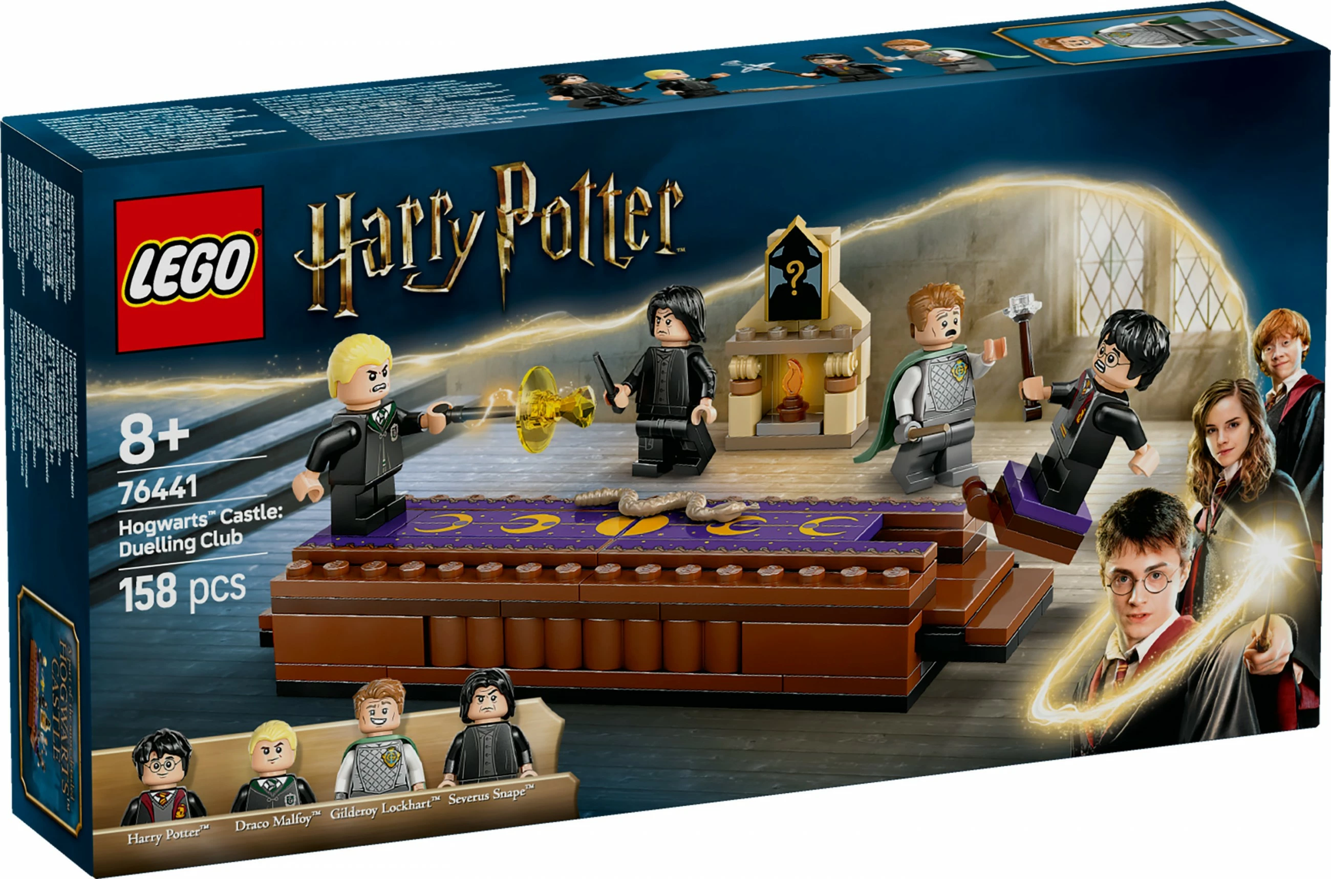 Set ndërtimi LEGO Harry Potter 76441, Schloss Hogwarts Duellierclub, 158 pjesë, multikolor