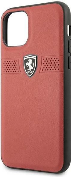 Mbështjellës Ferrari FEOBAHCN58RE për iPhone 11 Pro 5.8", Off Track Leather, Kuq