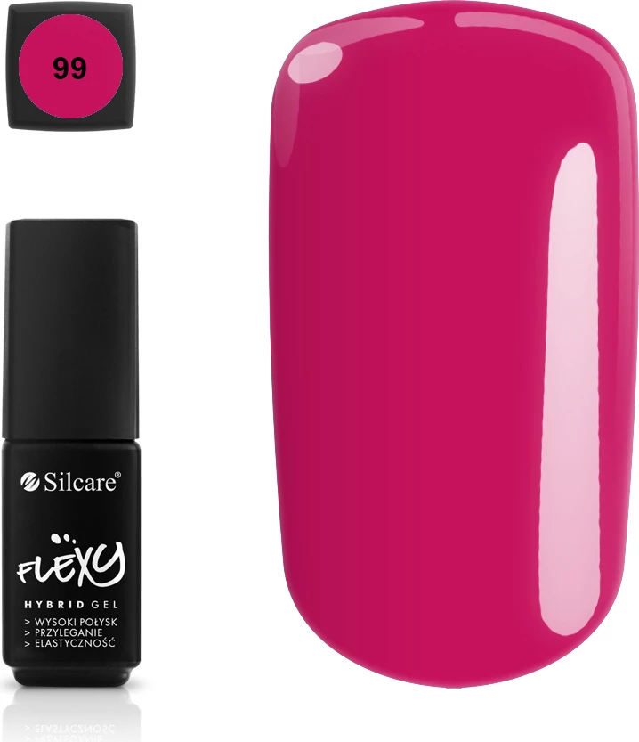 Llak për thonj Silcare Flexy Hybrid Gel 99, 4.5g