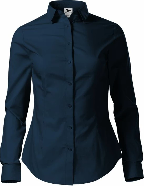 Maicë me mëngë të gjata për femra Malfini, navy blue