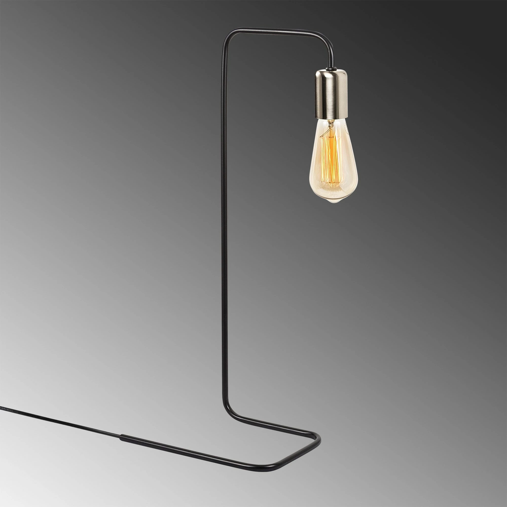 Llambë tavoline Opviq, Denge - 3440, e zezë, nikel