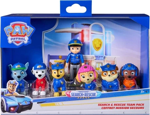 Paw Patrol Search and Rescue Team Pack – Set Figurash