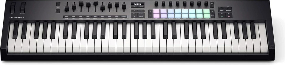 Tastierë MIDI Novation Launchkey 61 MK4, 61 taste, e bardhë