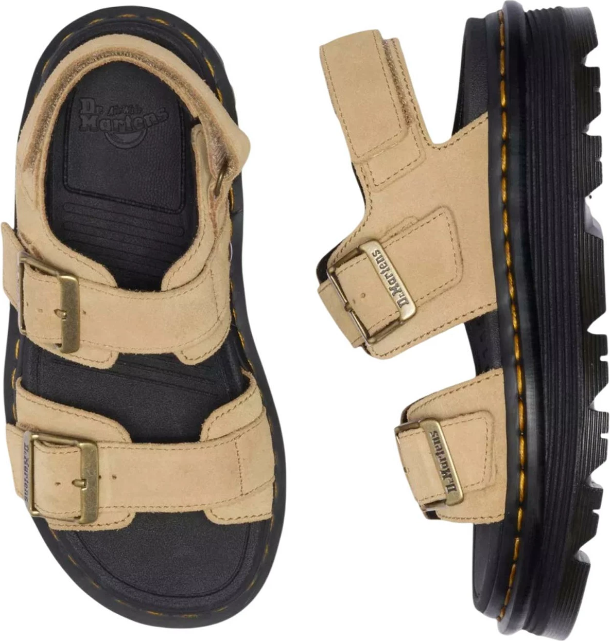 Sandale për femra Dr. Martens Zebzag Savannah 42689200, bezhë [Ngjyra: 41]