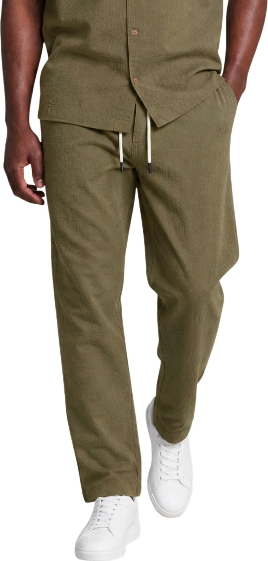 Pantallona për meshkuj Hydra Clothing SLE6PT002081U, jeshile ulliri