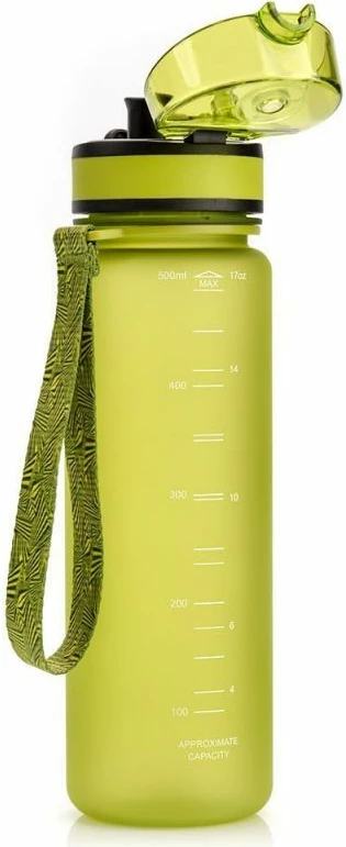 Shishe uji për sport Meteor, 500 ml, e gjelbër