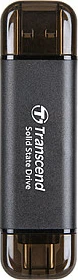 SSD i jashtëm Transcend ESD310C 512GB, USB 10Gbps, Type-C/A, zi