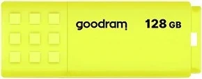 USB Flash Drive Goodram UME2, 128GB, USB Type-A 2.0, E verdhë