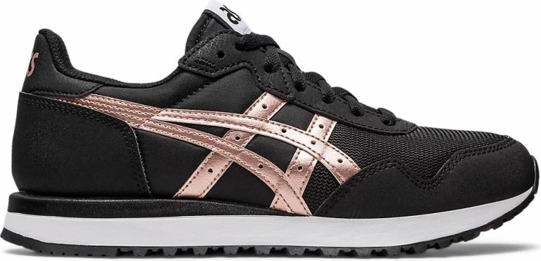 Atlete femra Asics Tiger Runner II, të zeza/ari