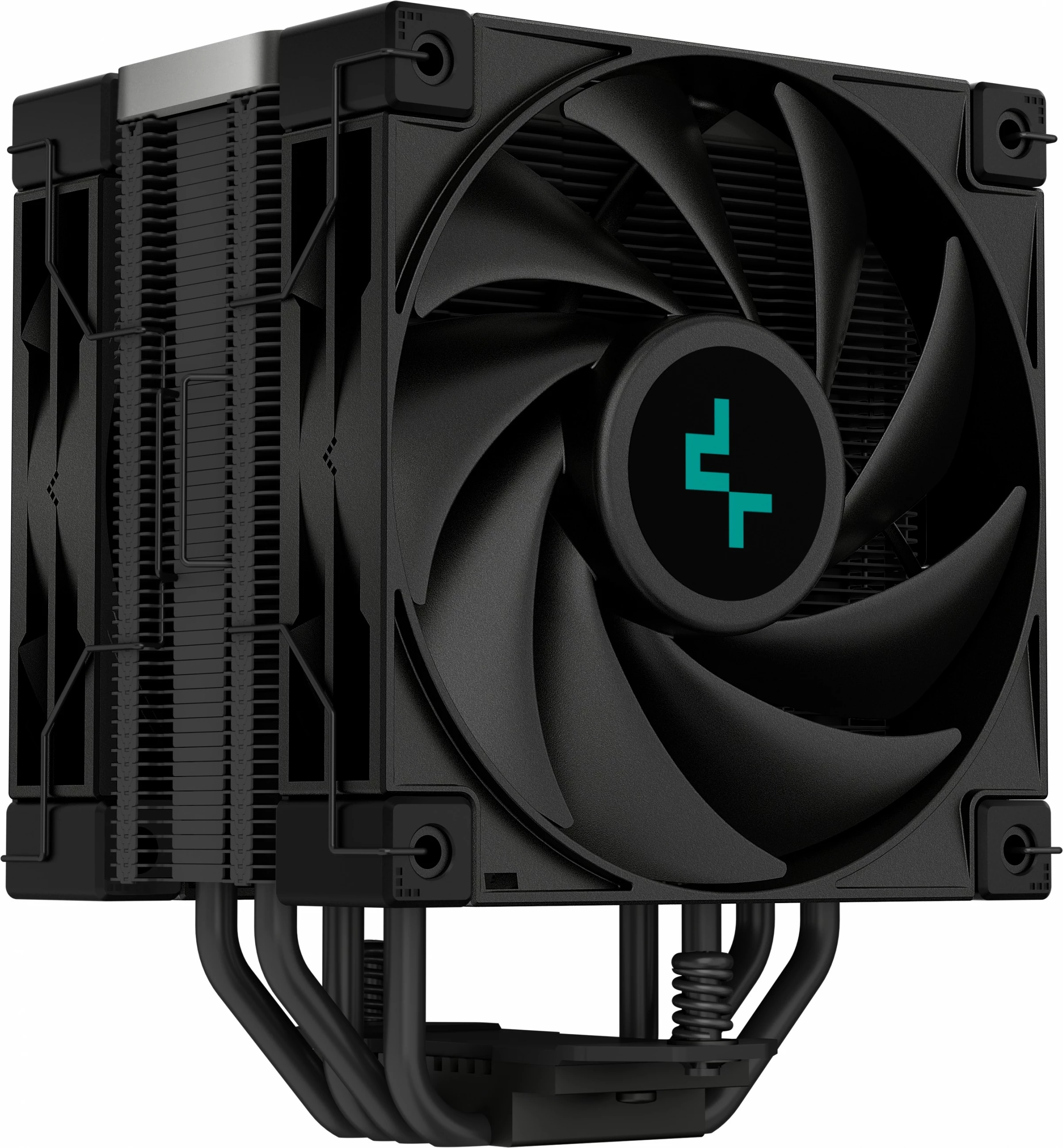 Ftohës ajri DeepCool AK400 ZERO DARK PLUS, 12 cm, 500 RPM, 1650 RPM, Ngjyrë e zezë
