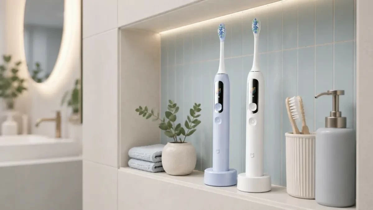 Furçë dhëmbësh elektrike Xiaomi Mijia Smart Servo-Oscillation Electric Toothbrush Pro, Bluetooth, IPX8, USB-C, blu