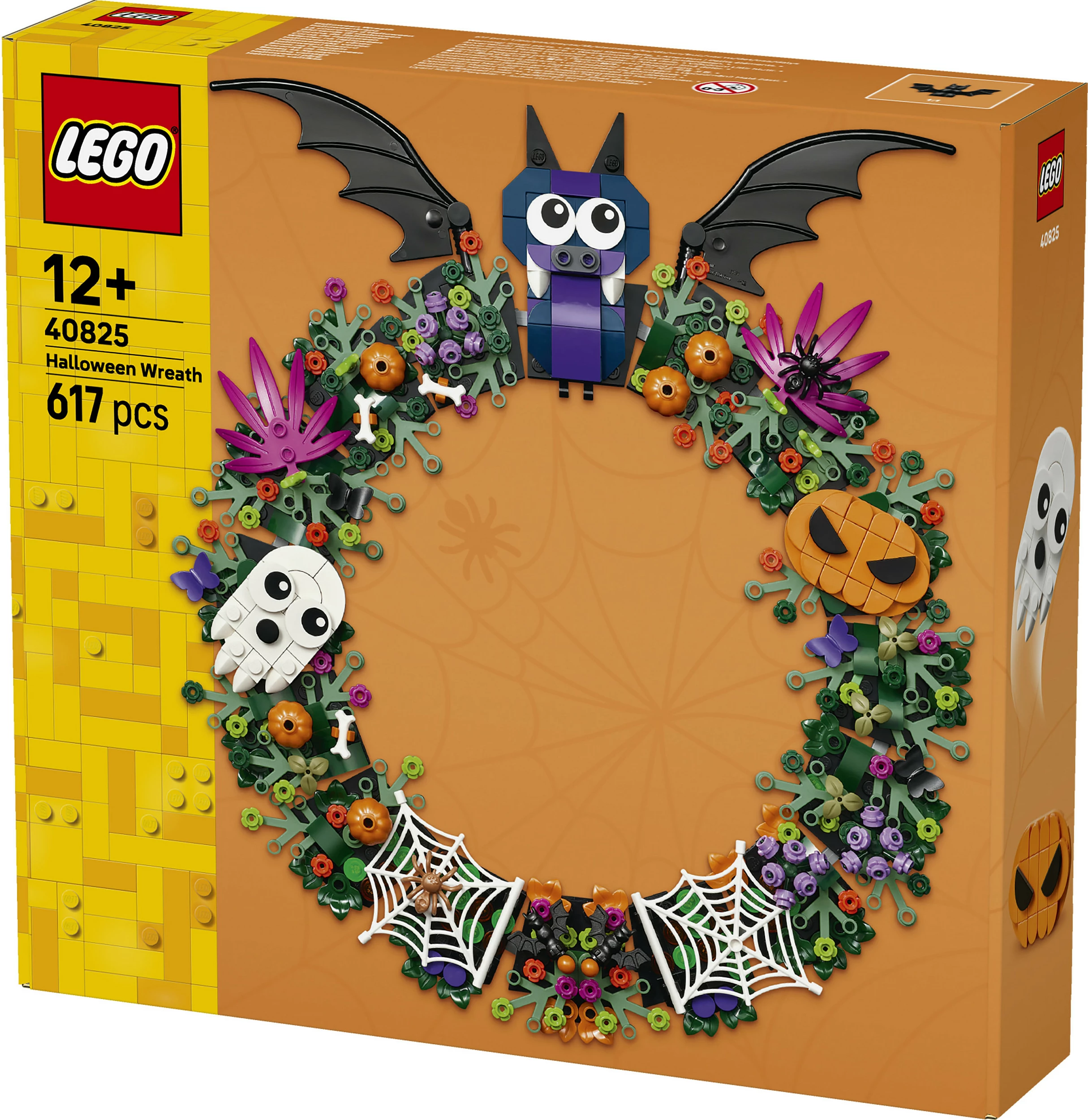 Set LEGO Halloween Wreath 40825, 617 copë, 12+, shumëngjyrësh