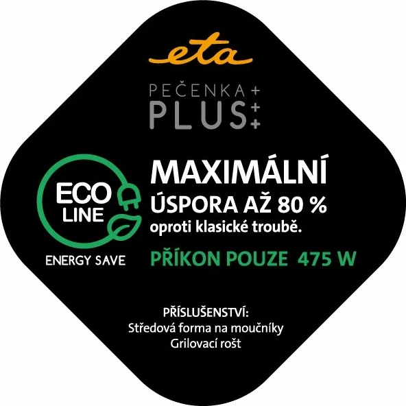 Tavë Elektrike Për Pjekje ETA PEČENKA PLUS 013390020