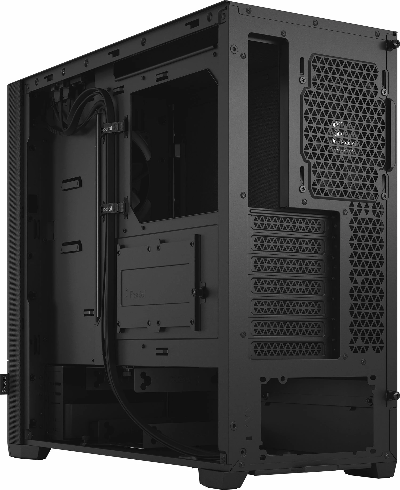Kasë Fractal Design Pop Silent Solid FD-C-POS1A-01, Midi Tower ATX, pa PSU, e zezë