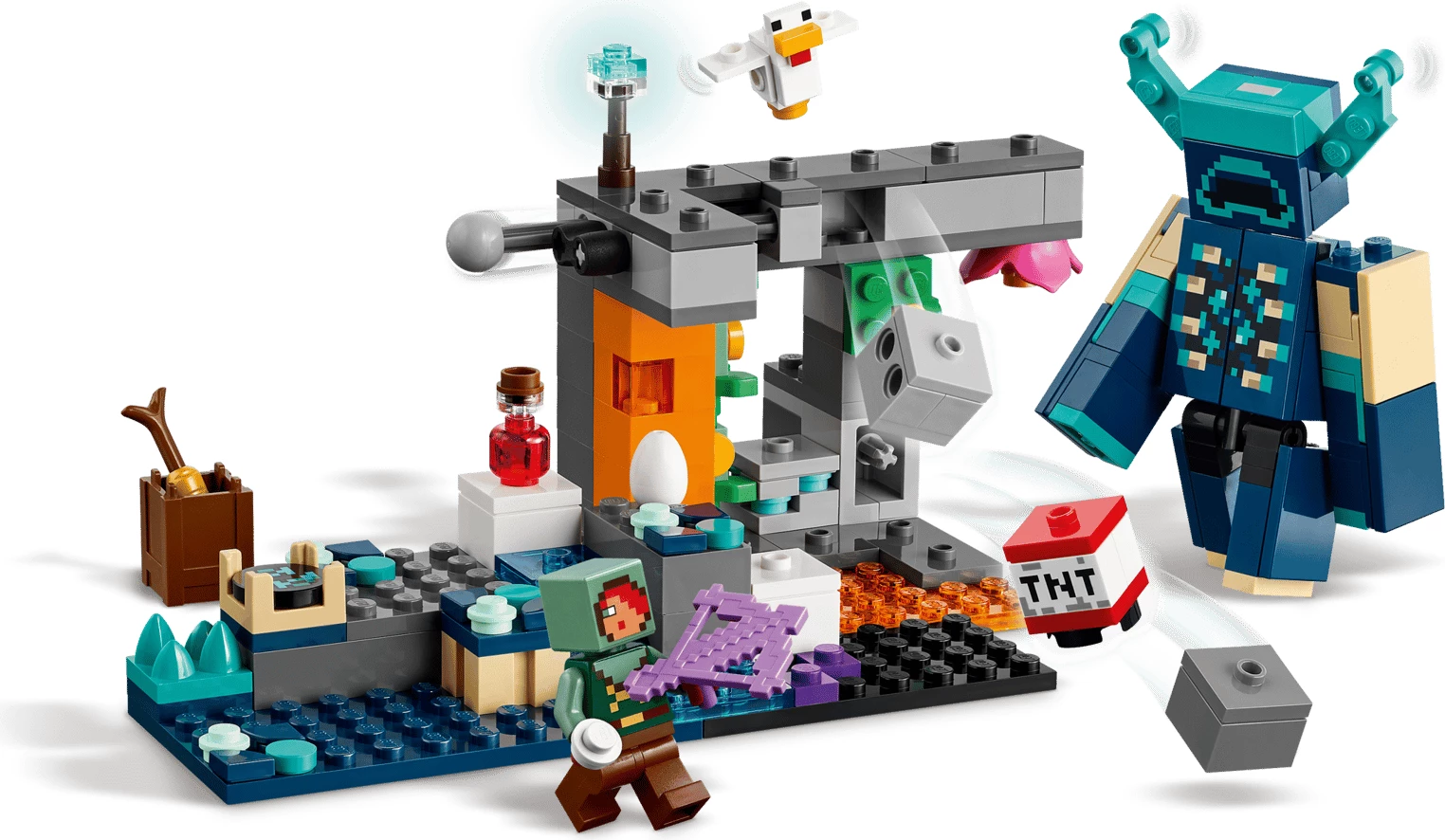 Set LEGO Minecraft The Warden Encounter 21274, 238 pjesë