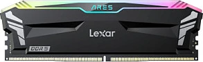 RAM Memorje Lexar Ares DDR5 32GB (2x16GB) 6800MHz, RGB, me heatsink, e zezë