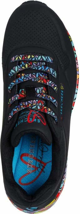 Atlete femra Skechers UNO Ravaged Love 177918, të zeza