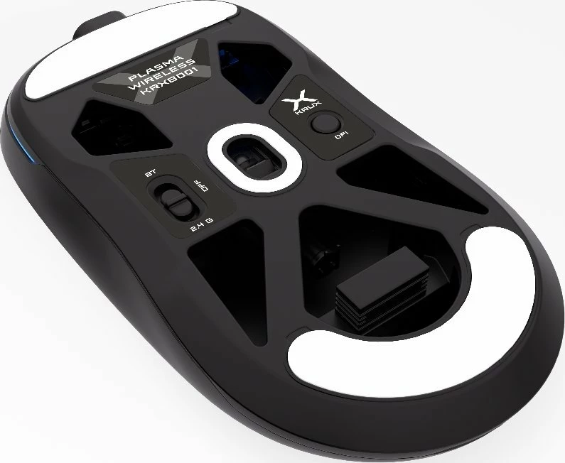 Maus gaming wireless Krux Plasma KRXB001 12000 DPI RGB, i zi