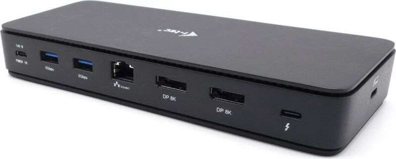 Docking station I-Tec Thunderbolt 4 Dual DisplayPort PRO, 92W, 2xDP, 2xThunderbolt 4, 3.5mm, Ethernet, i zi