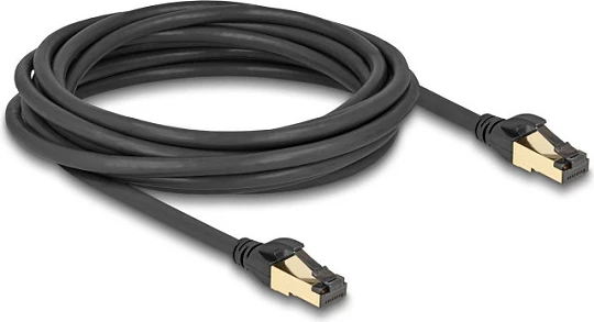 Kabllo rrjeti DeLOCK RJ45 Cat7 S/FTP 5 m, industrial/outdoor, e zezë