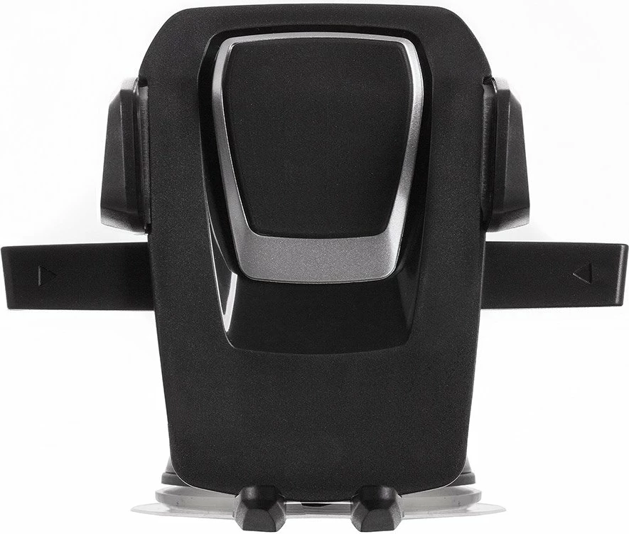 Mbajtës celulari për veturë Hurtel, teleskopik, për panel ose xham, i zi