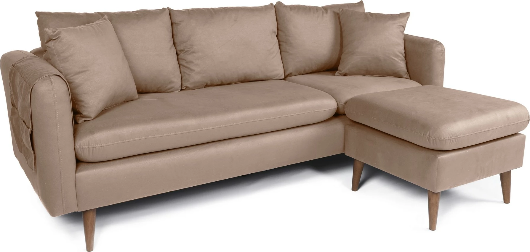 Këndare Atelier del Sofa, Sofia Corner Right, ngjyrë Rock