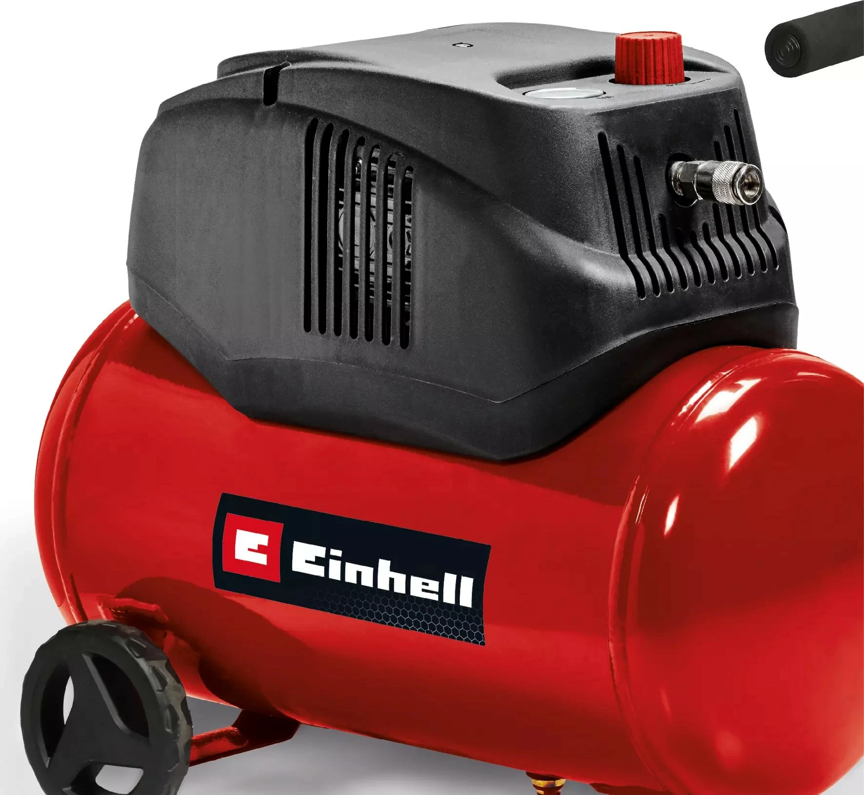 Kompresor ajri Einhell TC-AC 200/24/8 OF, 24L, 8 bar, 1200W, kuq/zi