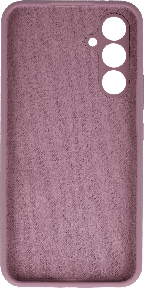 Mbështjellës silikoni ONASI 19214 për Samsung Galaxy A55, mat, me mikrofibër brenda, vjollcë