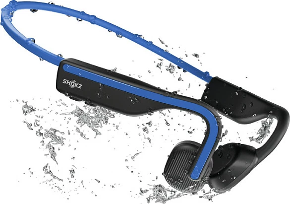 Kufje Shokz OpenMove, bone conduction, Bluetooth 5.1, IP55, 6h bateri, të kaltra 2