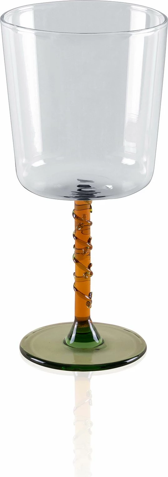 Gotë qelqi Hermia, BRD0081, ngjyrë e verdhë