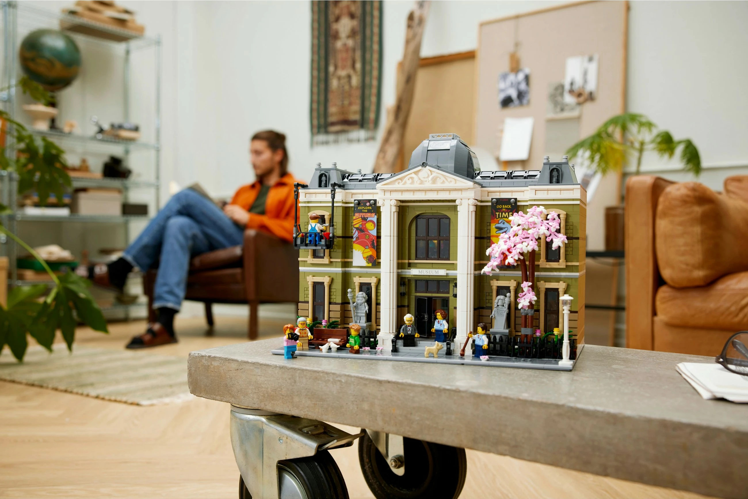 Set ndërtimi LEGO Natural History Museum, 4014 pjesë, për të rritur, plastikë, shumëngjyrësh