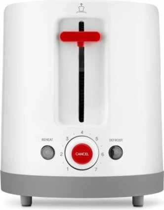 toster UFESA TT7375 1400 W, 2 slote, i bardhë