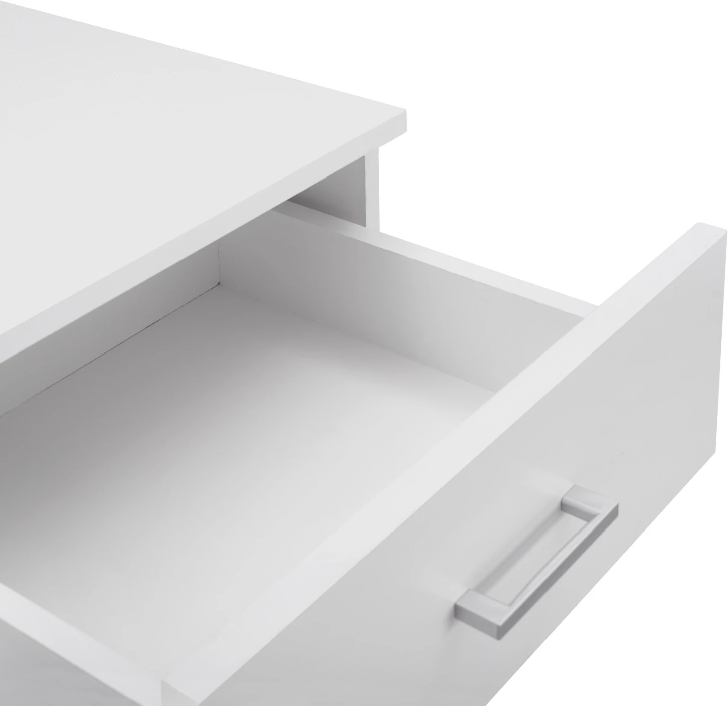 Komodinë nate me 1 sirtar, ngjyrë e bardhë, FH2345.05, 45x35,5x47 cm