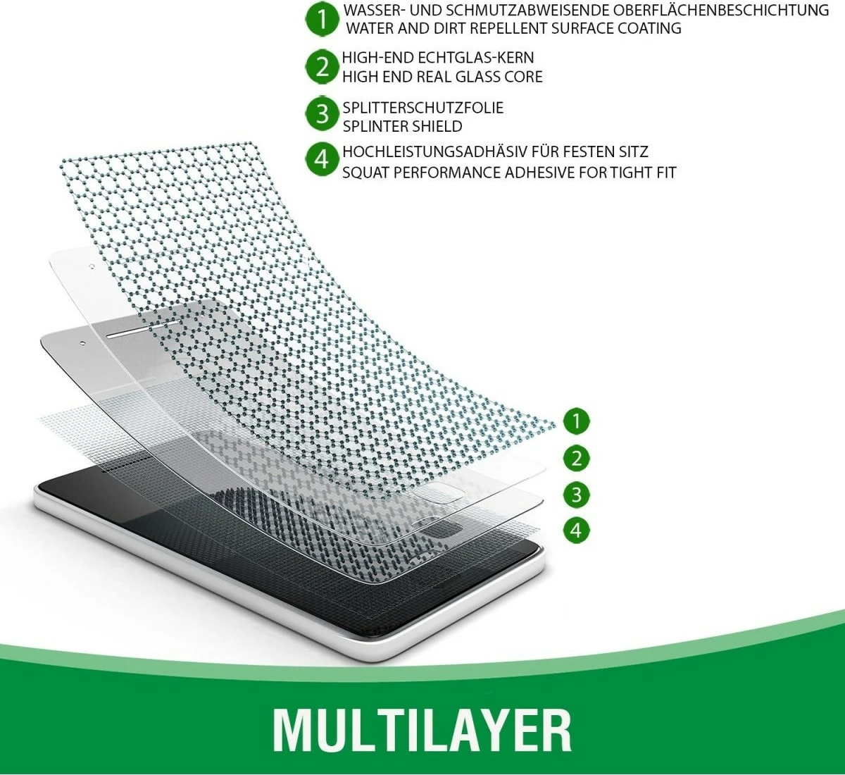 Mbrojtës ekrani 4smarts, Apple, iPhone 13, 13 Pro, Transparent