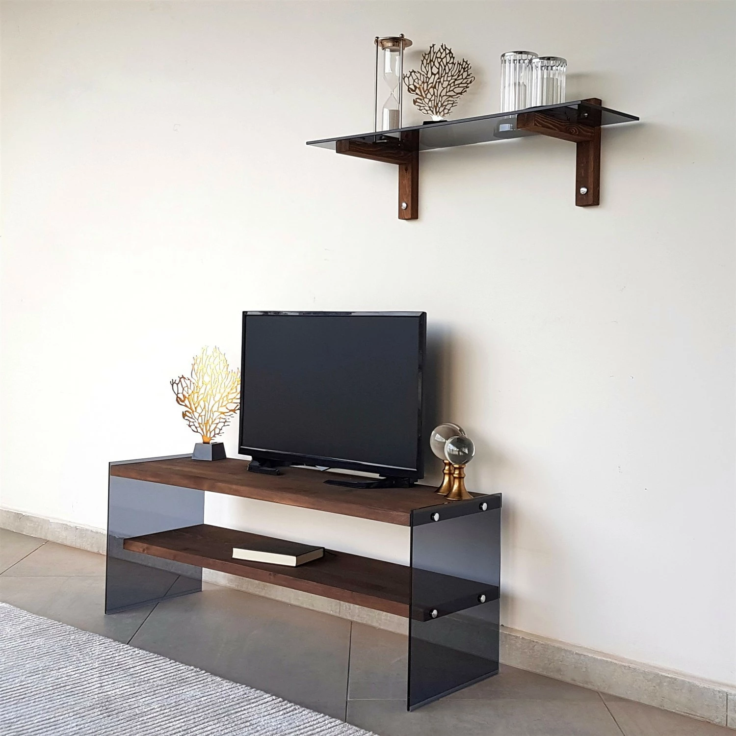Njësi TV Skye Decor, ngjyrë arre, TV101