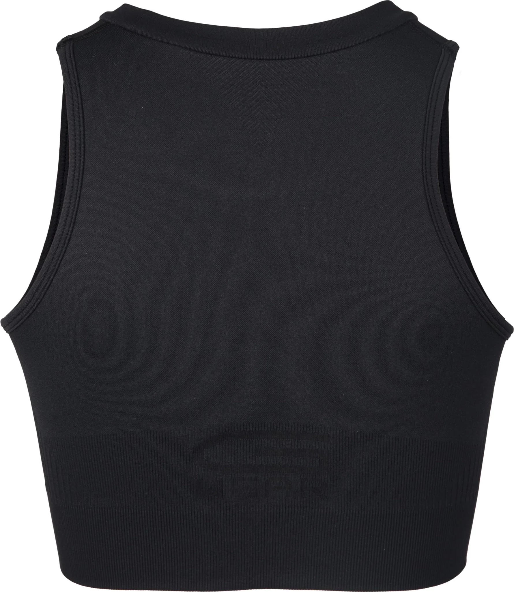 Olivia Seamless Crop Top - Black [Madhësia: XS/S]