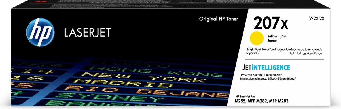 Toner HP 207X / W2212X rendiment i lartë 2450 faqe XL, e verdhë