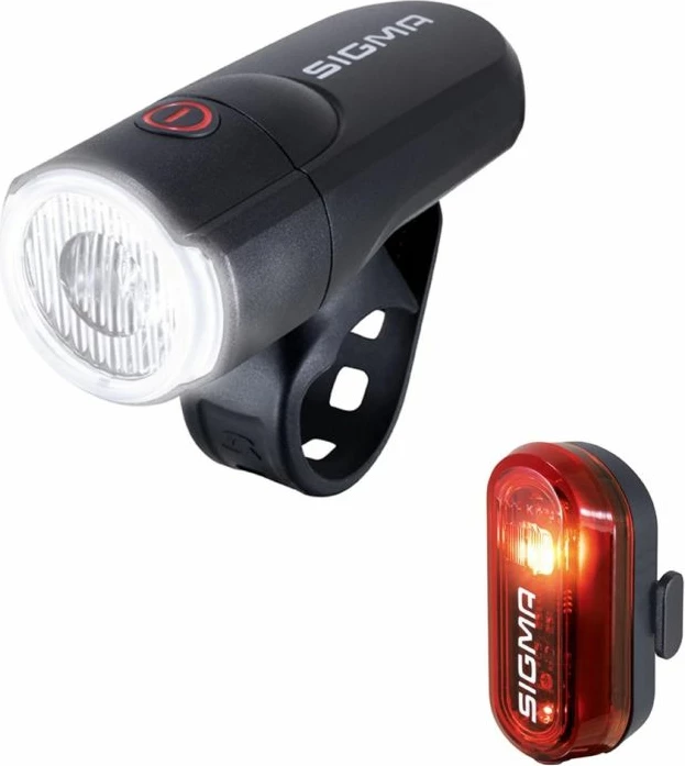 Set drita biçiklete Sigma, të zeza