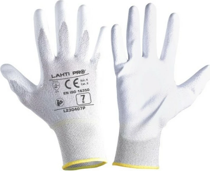 Doreza pune antistatike LAHTI PRO L230410K XL, të bardha