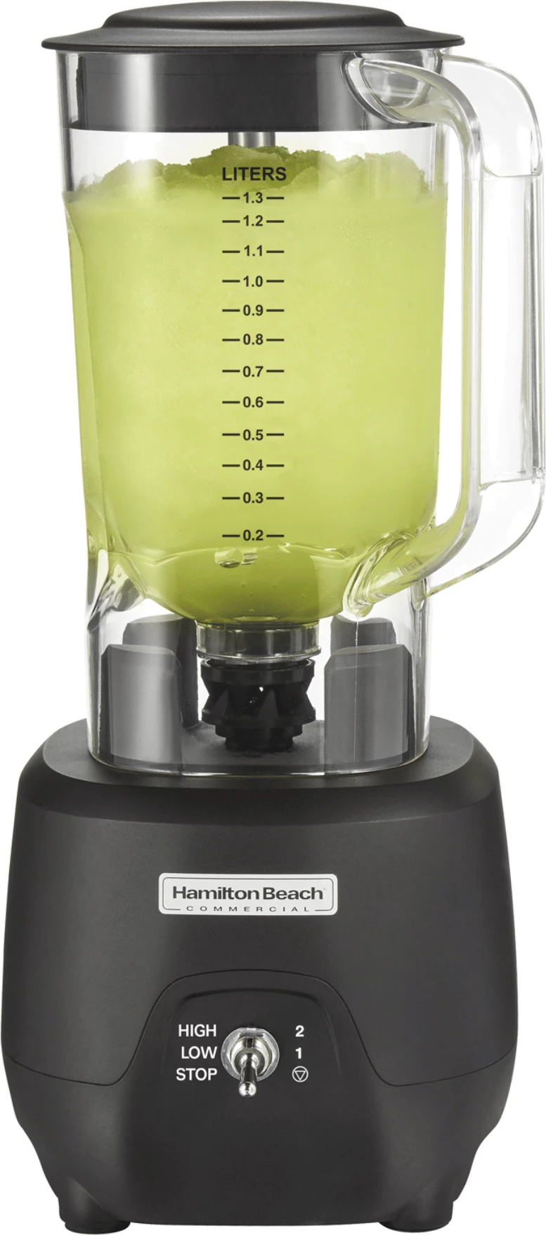 Blender bar, Hamilton Beach Commercial, 908R (HBB 908R), 1.25 L, 2 shpejtësi, 1 HP, i zi