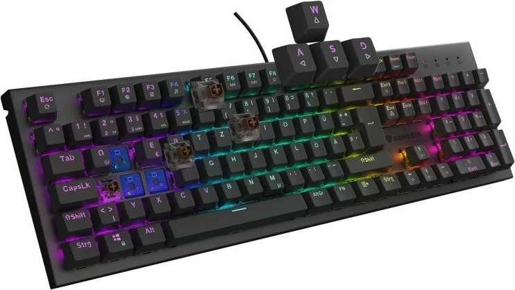 Tastierë mekanike gaming Genesis Thor 303, e zezë