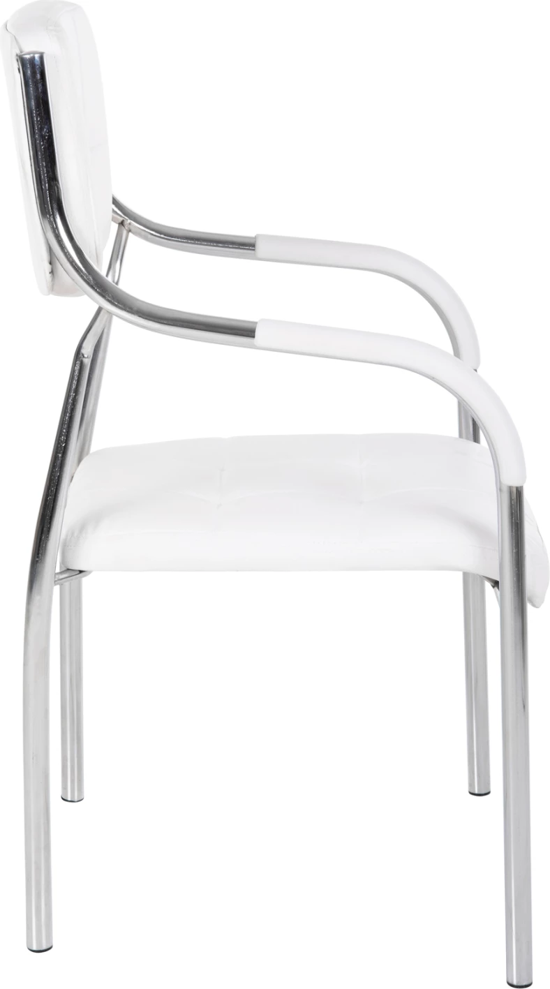 Karrige për zyre konferencash QUANDA FH1018.02, e bardhë