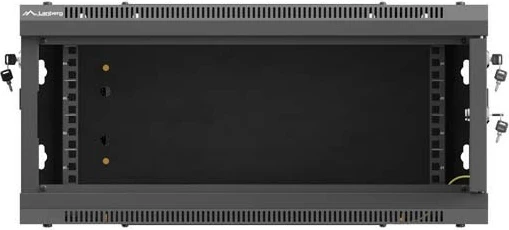 Kasë rack LANBERG 19" 4U, 600x600mm, e zezë, derë metalike