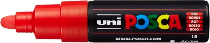 Uni-Marker Pc-7M Posca Red