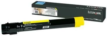 Toner, Lexmark C950X2YG, kapacitet shumë i lartë 24,000 faqe, e verdhë